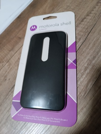 Zdjęcie oferty: Obudowa Motorola Shell Moto G3 plecki plecy czarna