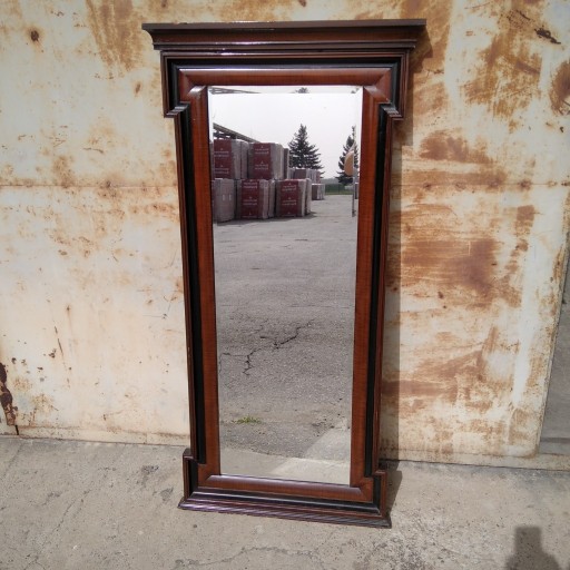 Zdjęcie oferty: Przedwojenne  lustro drewniana rama duże