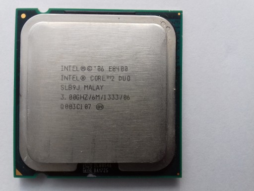 Zdjęcie oferty: Procesor Intel Core 2 Duo E8400 3.0GHZ LGA 775
