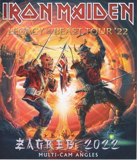 Zdjęcie oferty: Iron Maiden Legacy of The Beast Zagrzeb 2022 1BRD