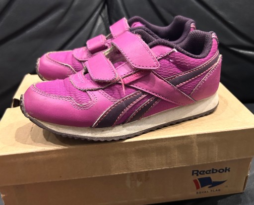 Zdjęcie oferty: Sportowe różowe Reebok dla dziewczynki 29 rzepy