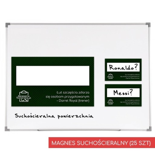 Zdjęcie oferty: Magnesy suchościeralne 2D (zestaw-25 szt.)