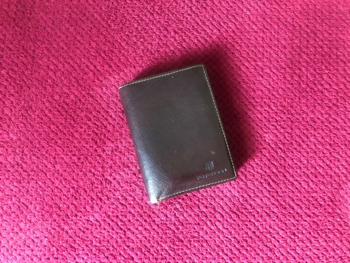 Zdjęcie oferty: portfel męski skórzany brązowy - jak nowy!