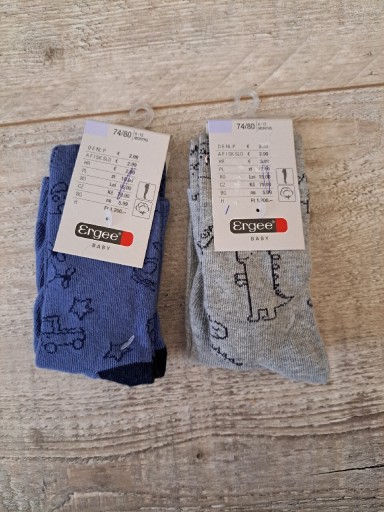 Zdjęcie oferty: Rajtuzy bawełniane niemowlęce/ chłopięce - pojazdy, dinozaury - rozm 74/80
