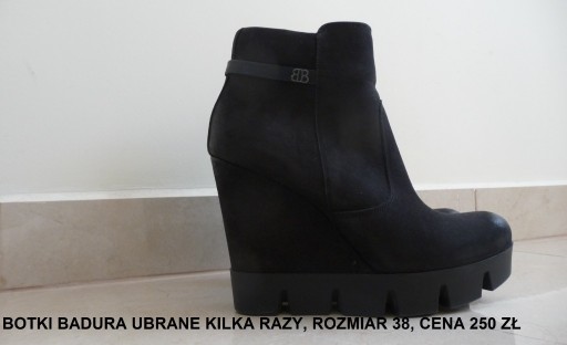 Zdjęcie oferty: Buty botki Badura 38