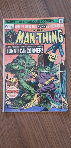 Zdjęcie oferty: The Man-Thing no 21, September 1975 Marvel