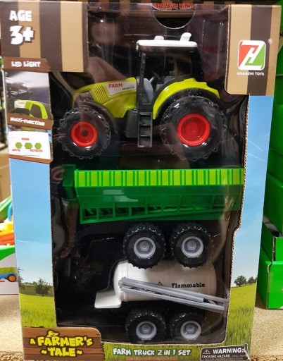 Zdjęcie oferty: Nowy Zestaw Farmerski Traktor i maszyny rolnicze 