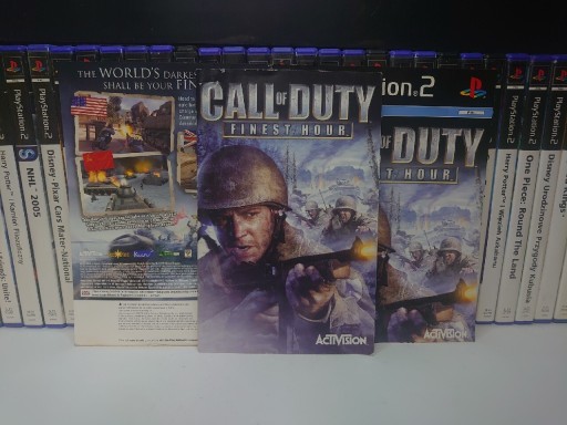 Zdjęcie oferty: Call of Duty Finest Hour OKŁADKA KSIĄŻECZKA PS2