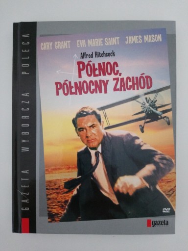 Zdjęcie oferty: PÓŁNOC ,PÓŁNOCNY ZACHÓD - ALFRED HITCHCOCK DVD