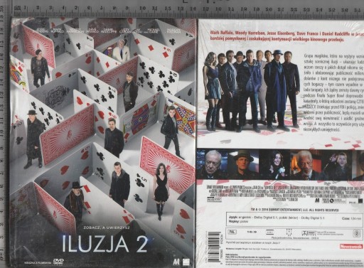 Zdjęcie oferty: Film ILUZJA 2 WOODY HARRELSON płyta DVD