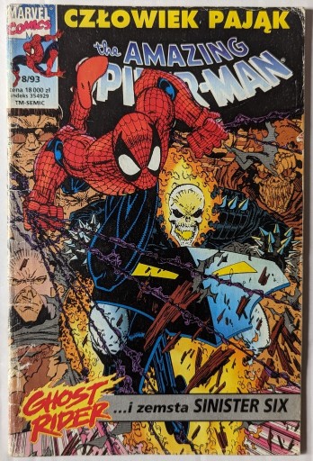 Zdjęcie oferty: Amazing Spider-man 8/1993 TM-Semic