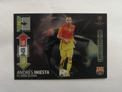 Zdjęcie oferty: Limited Edition INIESTA ChL 2012-2013 UNIKAT