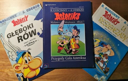Zdjęcie oferty: Asterix - 3 komiksy - super stan !!!