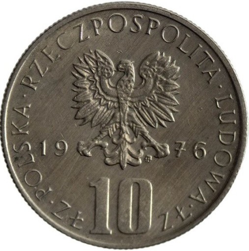 Zdjęcie oferty: Cztery monety 10   jedna 20 złotowa z 1976/77 roku