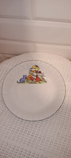 Zdjęcie oferty: Talerz motyw dziecięcy porcelana Chodzież 