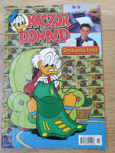 Zdjęcie oferty: Komiks Kaczor Donald nr 14 z 2000 r.