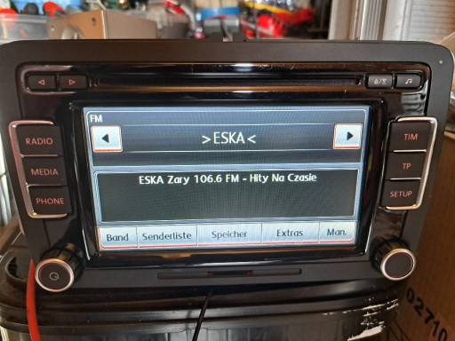 Zdjęcie oferty: Oryginalne radio VW Mid Eu up1