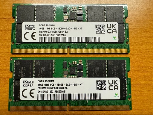 Zdjęcie oferty: SK Hynix DDR5 2x16GB PN: HMCG78MEBSA092N