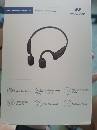 Zdjęcie oferty: Słuchawki Bone Conduction G1 Ravesound 