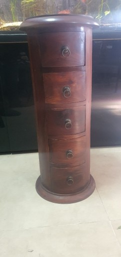 Zdjęcie oferty: Drewniany kwietnik, szafka z szufladami