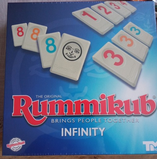 Zdjęcie oferty: TM toys Rummikub infinity gra 2-4 osoby Nowa!!!! 