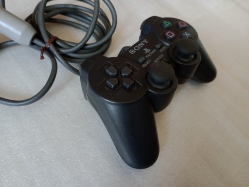 Zdjęcie oferty: Gamepad DUAL SHOCK SONY czarny SCPH-1200 PSX PS1