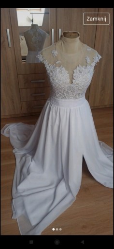 Zdjęcie oferty: Suknia ślubna biała rozmiar40 