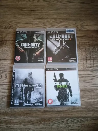 Zdjęcie oferty: Zestaw Gier Call of Duty PlayStation 3 (PS3) STAN 