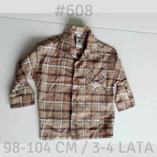 Zdjęcie oferty: Koszula flanelowa w kratę 98-104 cm 3-4lat C&A