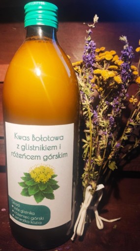 Zdjęcie oferty: zakwas Bołotowa - enzymy - glistnik i różeniec górski - 2x500 ml