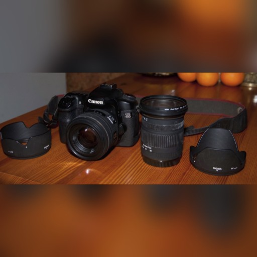 Zdjęcie oferty: Canon EOS 40D + dwa obiektywy