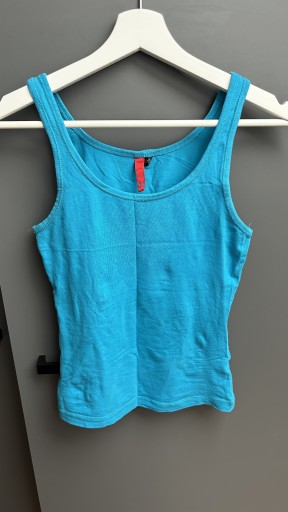 Zdjęcie oferty: Koszulka na ramiączkach turkusowa H&M rozmiar S