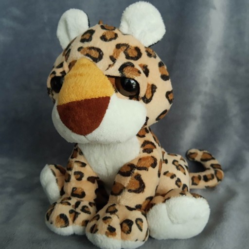 Zdjęcie oferty: Maskotka pluszowy lew gepard z dużymi oczami kot