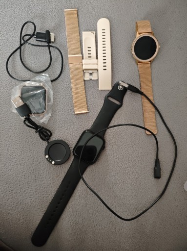 Zdjęcie oferty: Smartwatch 3 zegarki 3 ładowarki akcesoria 