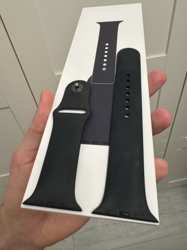 Zdjęcie oferty: Oryginalny Pasek Apple Sport Band – Black (Czarny) – 42,44,45,49mm