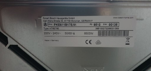 Zdjęcie oferty: Płyta elektryczna do zabudowy Bosch