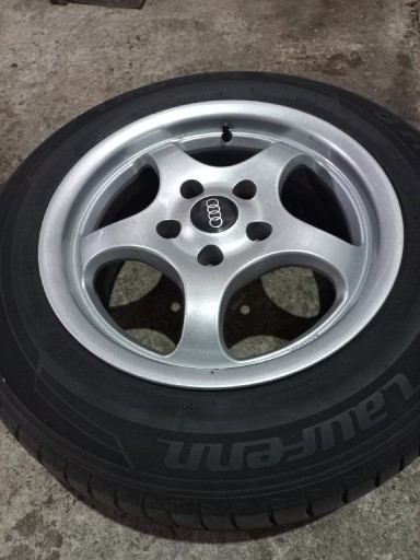 Zdjęcie oferty: Felgi aluminiowe audi 5x112 r15 komplet z oponami