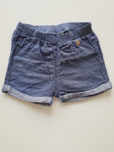 Zdjęcie oferty: Krótkie spodenki jeansowe szorty dziewczęce h&m 80