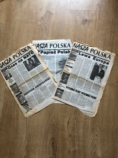 Zdjęcie oferty: Tygodniki "Nasza Polska" i "Gazeta Polska"