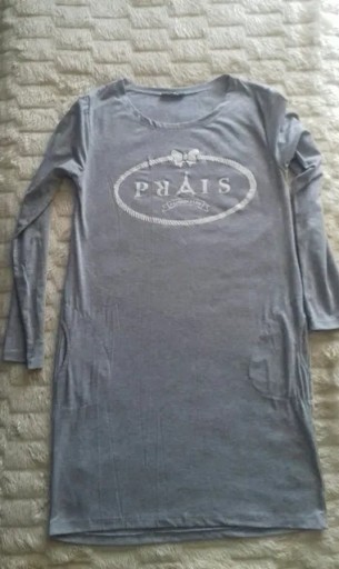 Zdjęcie oferty: Koszula nocna damska Bawełna napis PARIS napisy