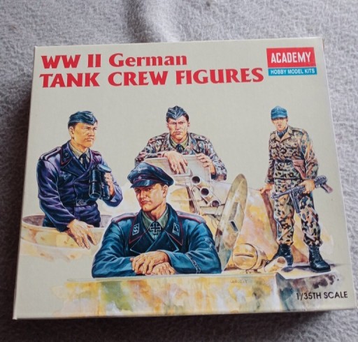 Zdjęcie oferty: WWII German Tank Crew Figures 1/35 