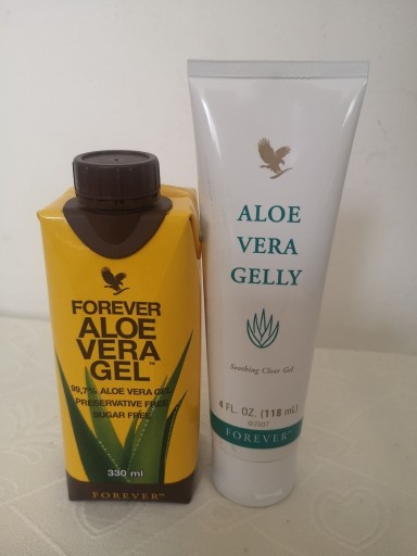 Zdjęcie oferty: Forever Aloe Gelly- Galaretka aloesowa+napój aloes