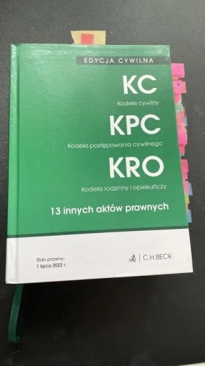 Zdjęcie oferty: EDYCJA CYWILNA C.H. Beck. 2022 z systemem oznaczeń