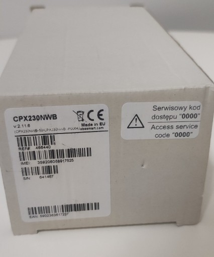 Zdjęcie oferty: EBS CPX230NWB - centrala alarmowa