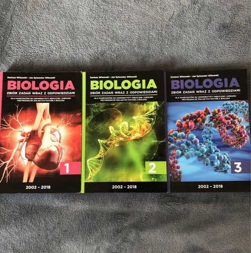 Zdjęcie oferty: Zbiór zadań wraz z odpowiedziami Biologia 