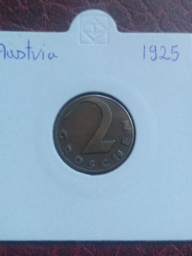 Zdjęcie oferty: Moneta Austria 2 grosze 1925