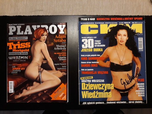 Zdjęcie oferty: Wiedźmin - Playboy Triss Merigold + CKM Wolszczak