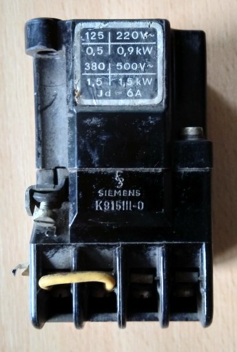 Zdjęcie oferty: Przekaźnik Siemens K915III-0