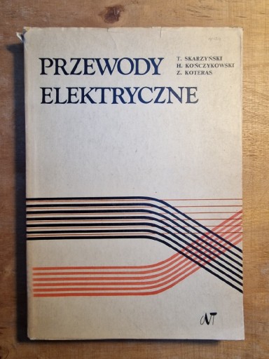 Zdjęcie oferty: Książka: Przewody elektryczne