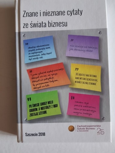 Zdjęcie oferty: Znane i nieznane cytaty ze świata biznesu